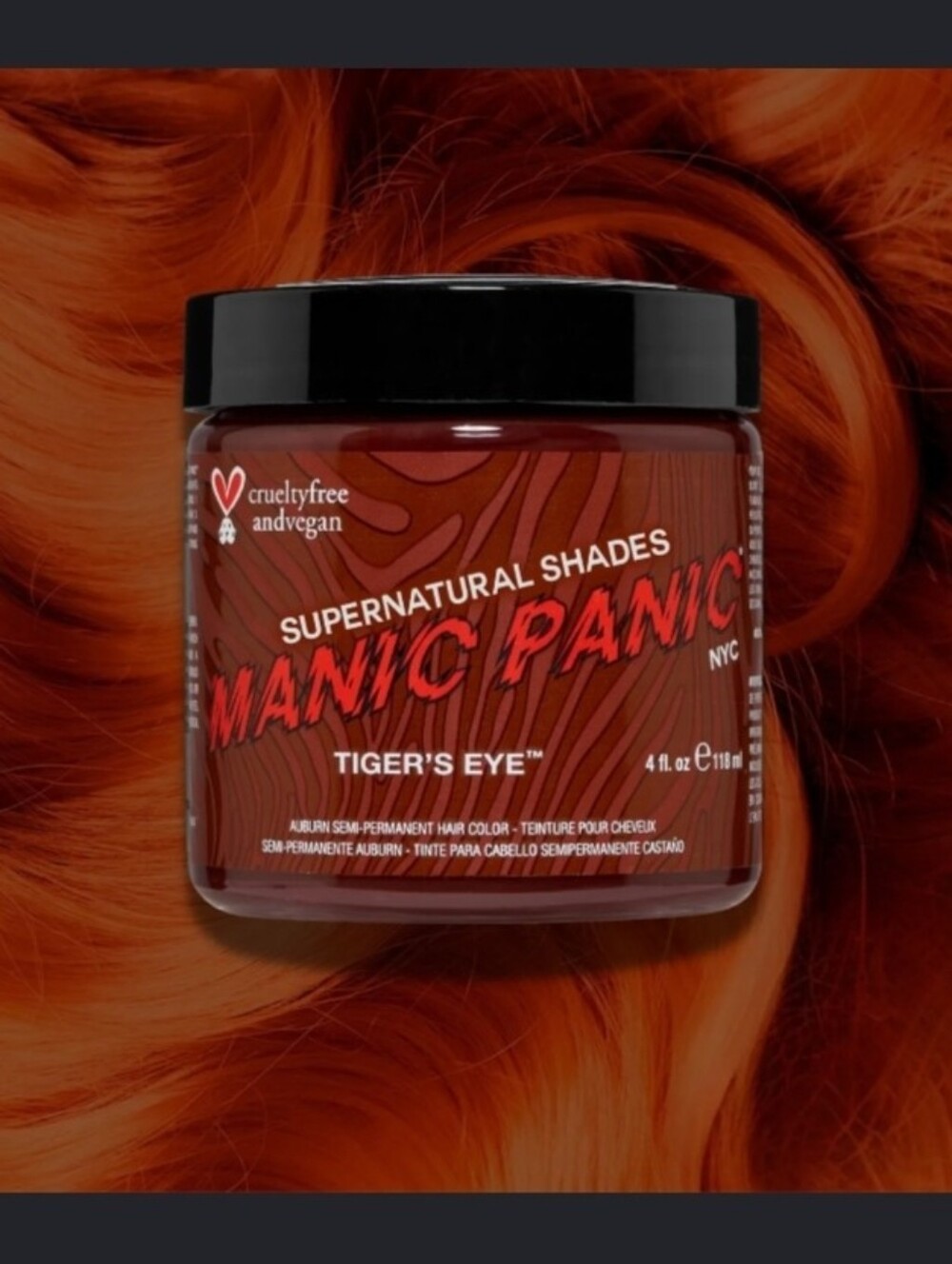 Manic Panic In The Color Tigers Eye ×2
